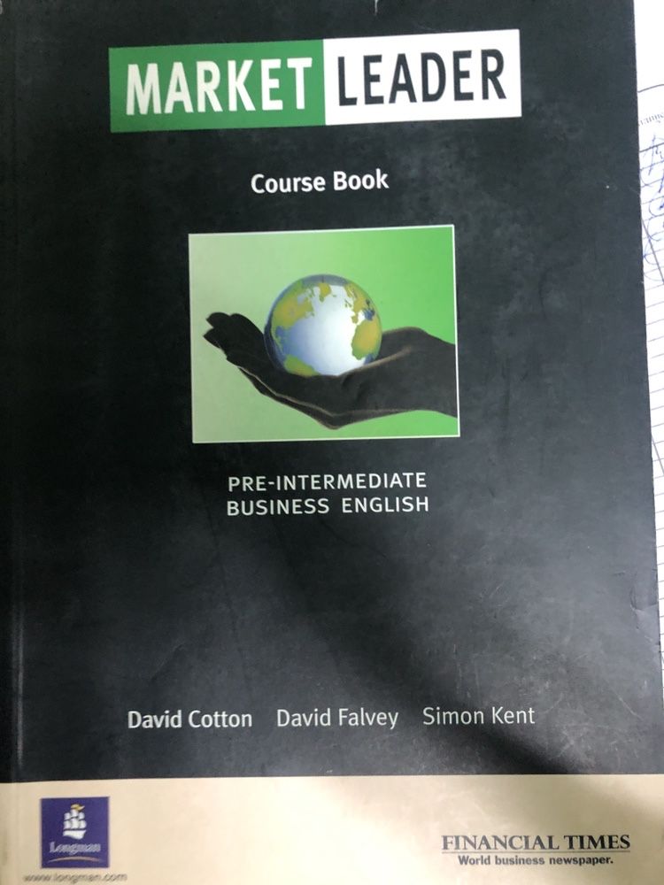Market Leader Pre- Intermediate Business English книга по английскому
