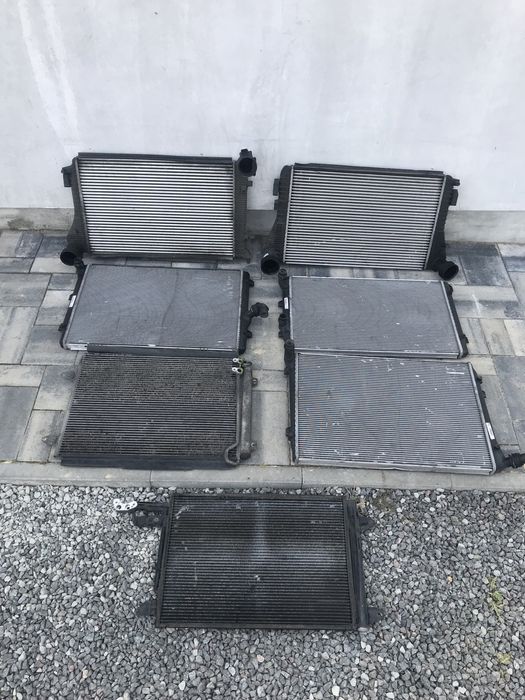 Радіатор охолодження, кондиціонера, інтеркуллера SkodaA5 Golf5 vw pass