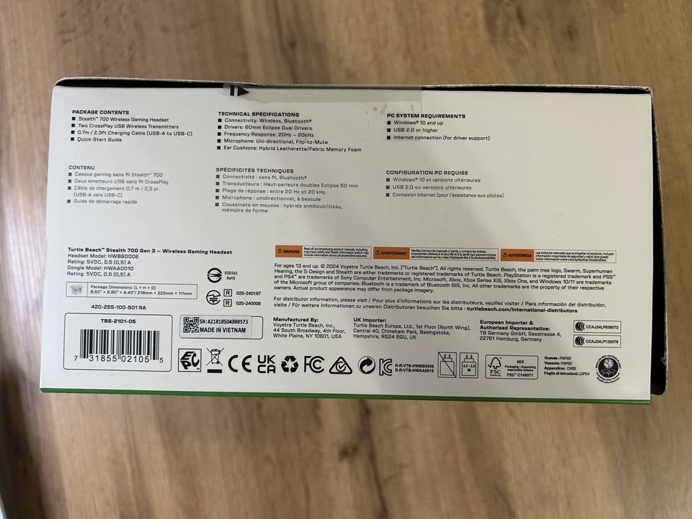 Навушники Turtle Beach Stealth 700 Gen3 Xbox Black