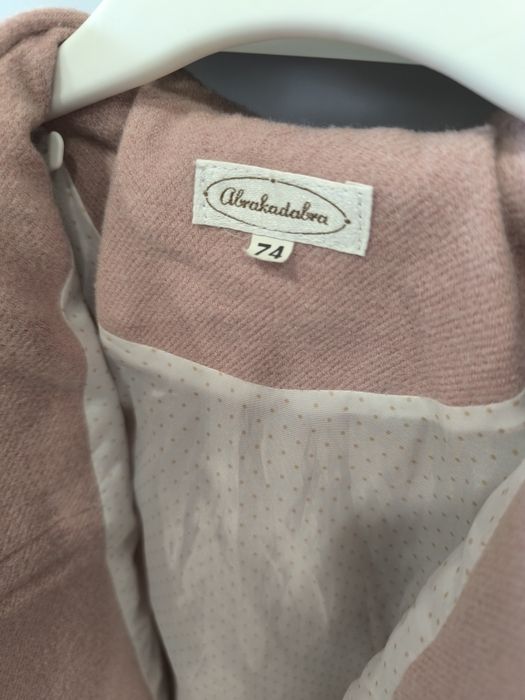 Zestaw na chrzest dla dziewczynki 74