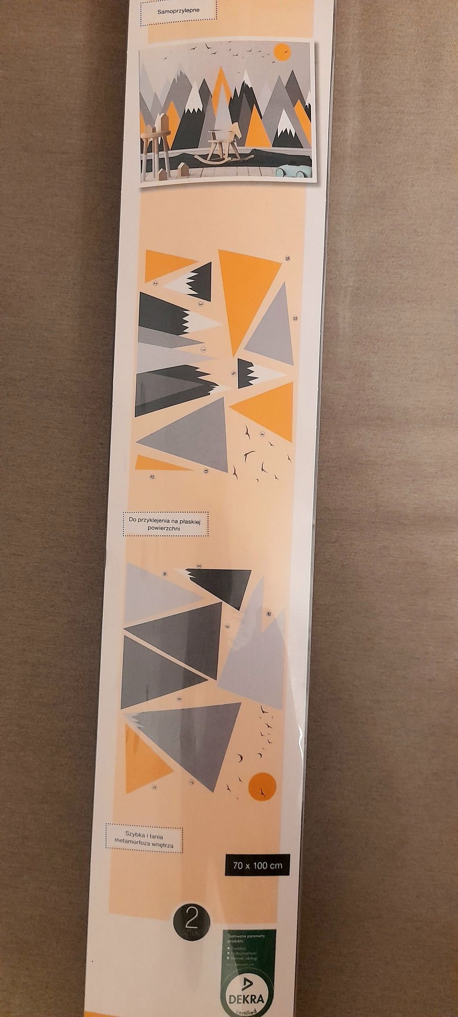 Naklejki na ścianę Góry NOWE 70x100