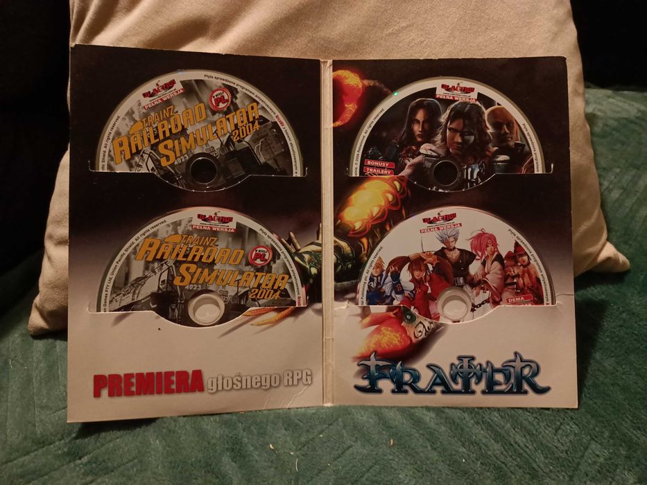 4 CD - Frater, Trainz Railroad, Guilty Gear