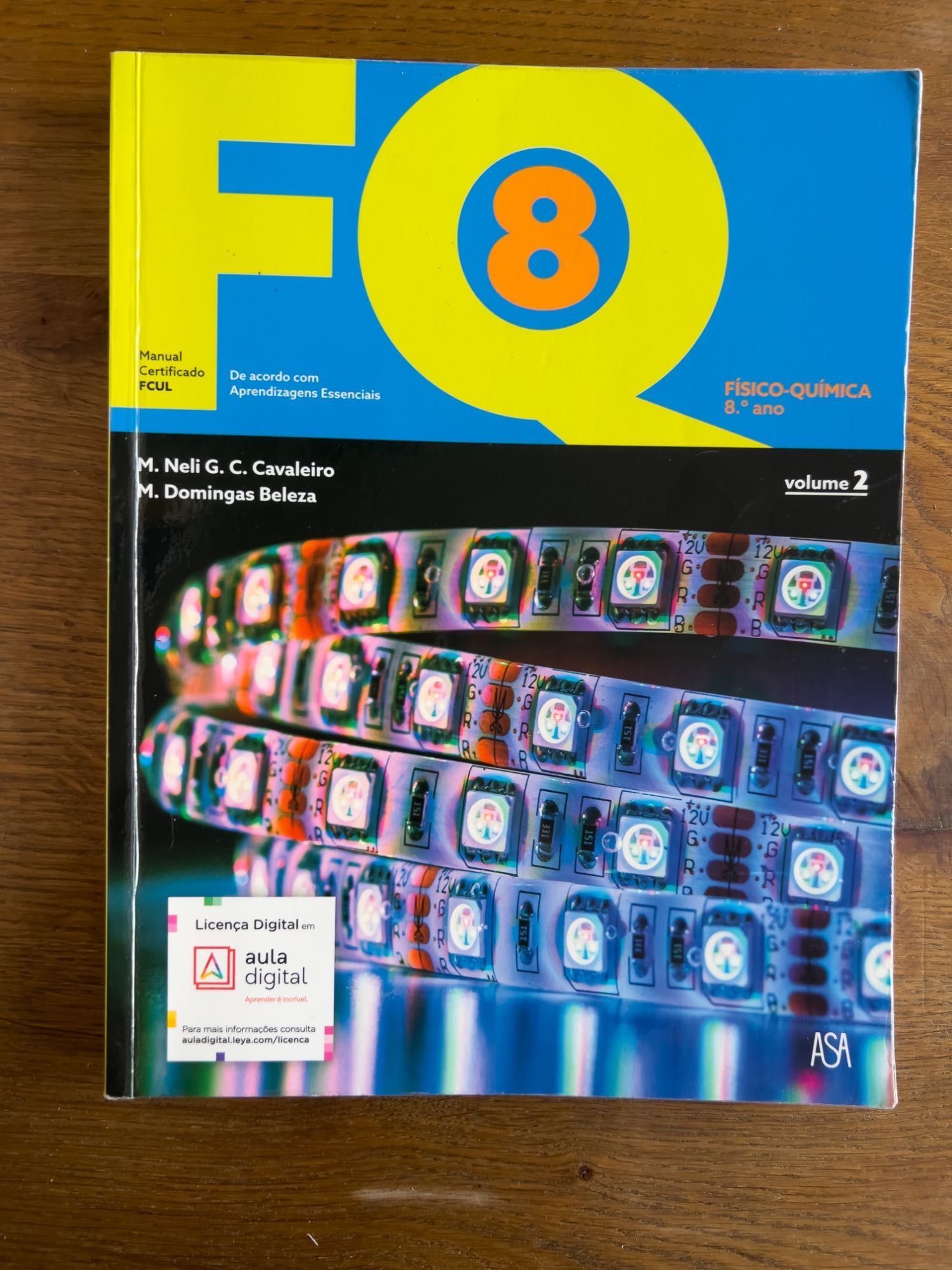 Físico-Química 8º Ano - FQ 8  - Manual  VOL 1 e 2 + Atividades