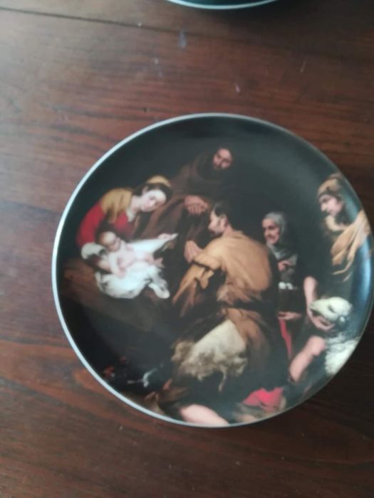 Pratos de Natal Vista Alegre