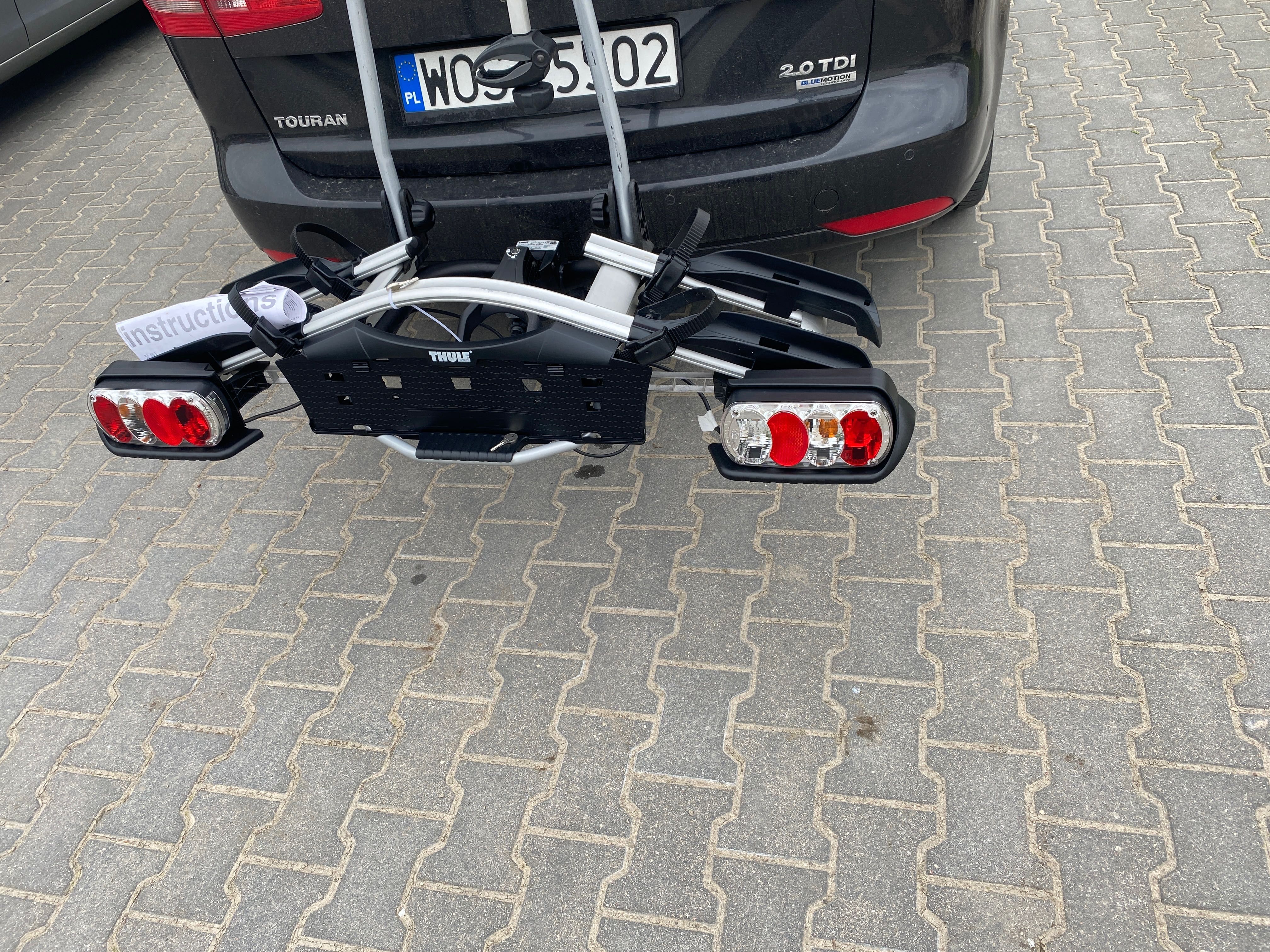 Thule EW920 G2 na dwa rowery