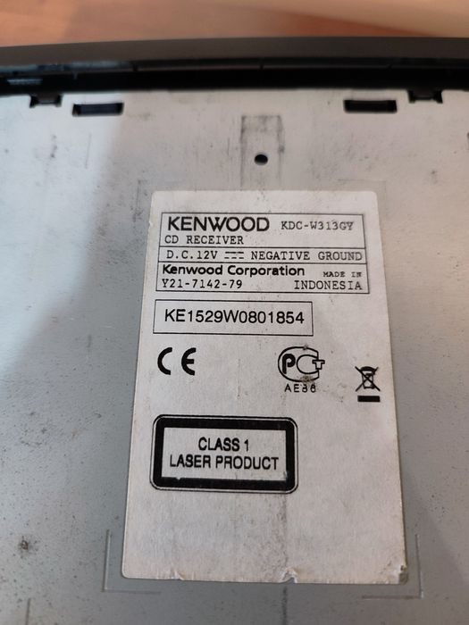 Автомагнітола Kenwood KDC-W313GY
