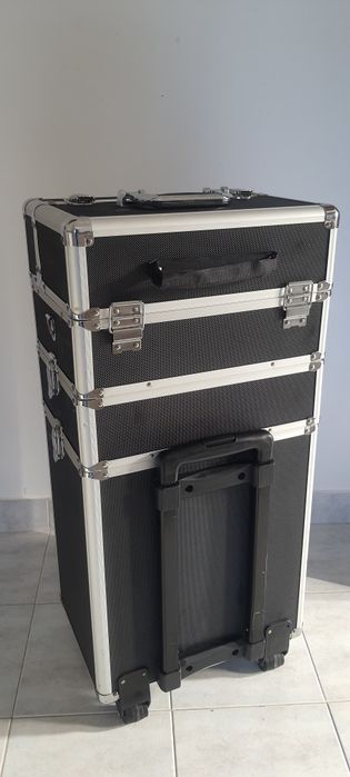 Mala de cosméticos estética/maquilhagem/manicure