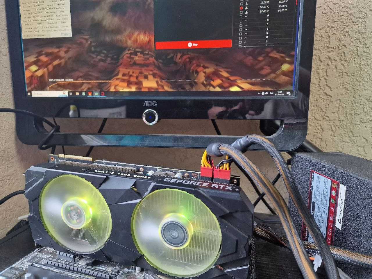 Відеокарта KFA2 GeForce RTX 2070 Super 8gb ЯК RTX 3060TI KlavaComp
