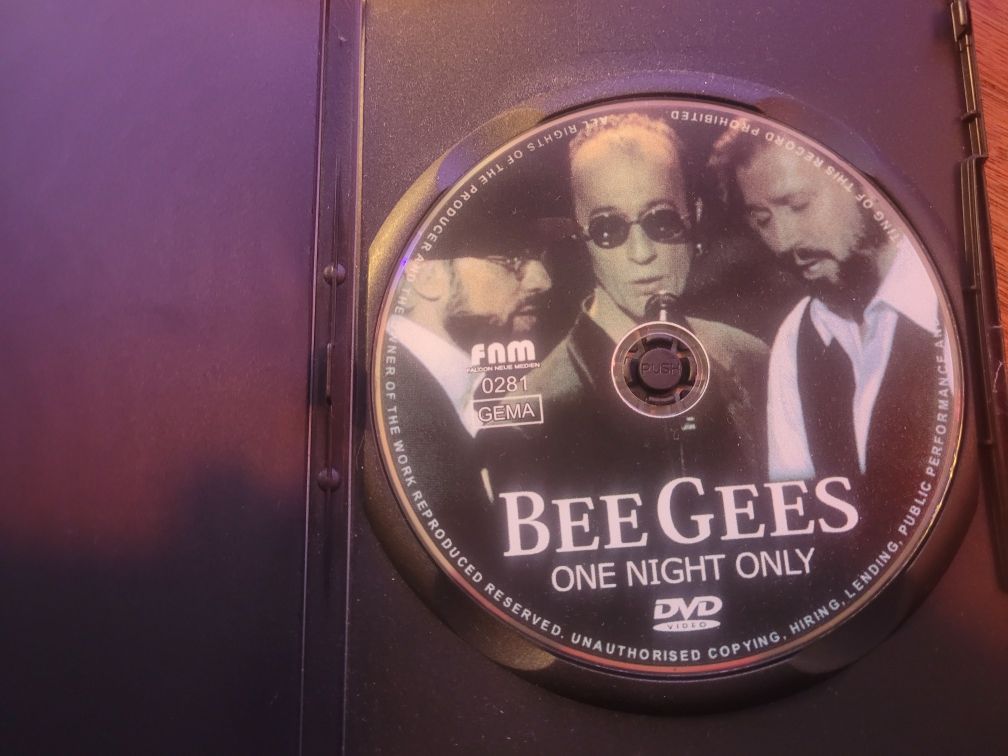 DVD Bee Gees - One Night Only / Live/ 1998 FNM unofficial