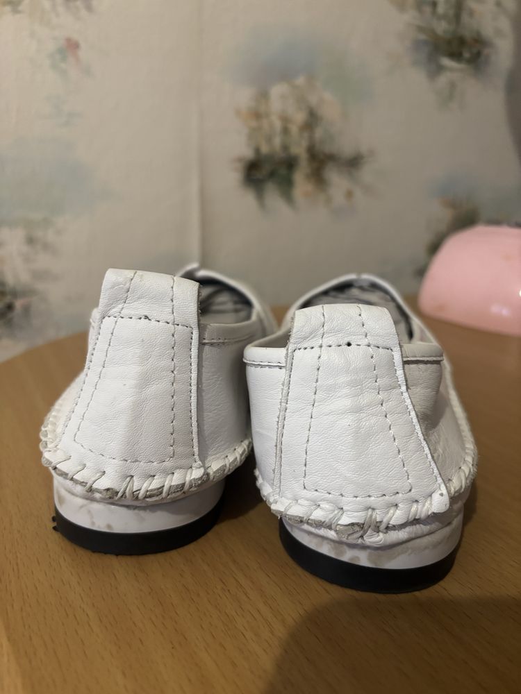 Мокасины/туфли/натуральная кожа/40го размера