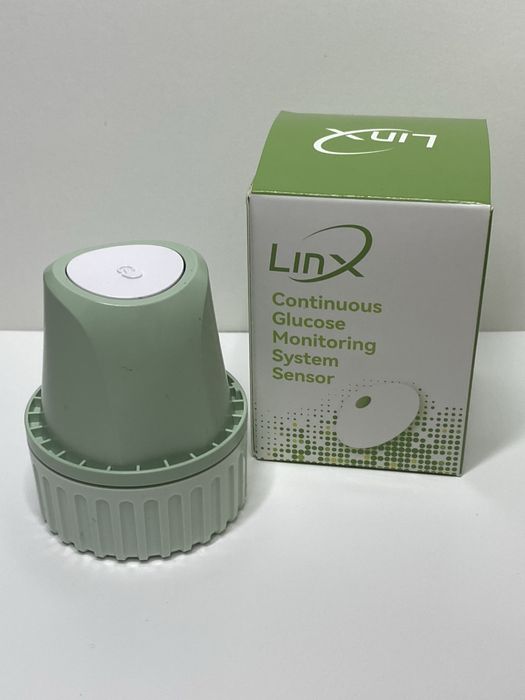 Сенсор моніторингу глюкози LinX завжди в наявності тейп у подарунок