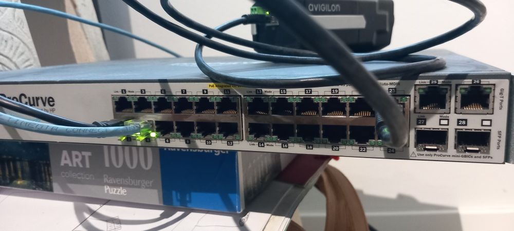 Switch HP PoE 24 portas