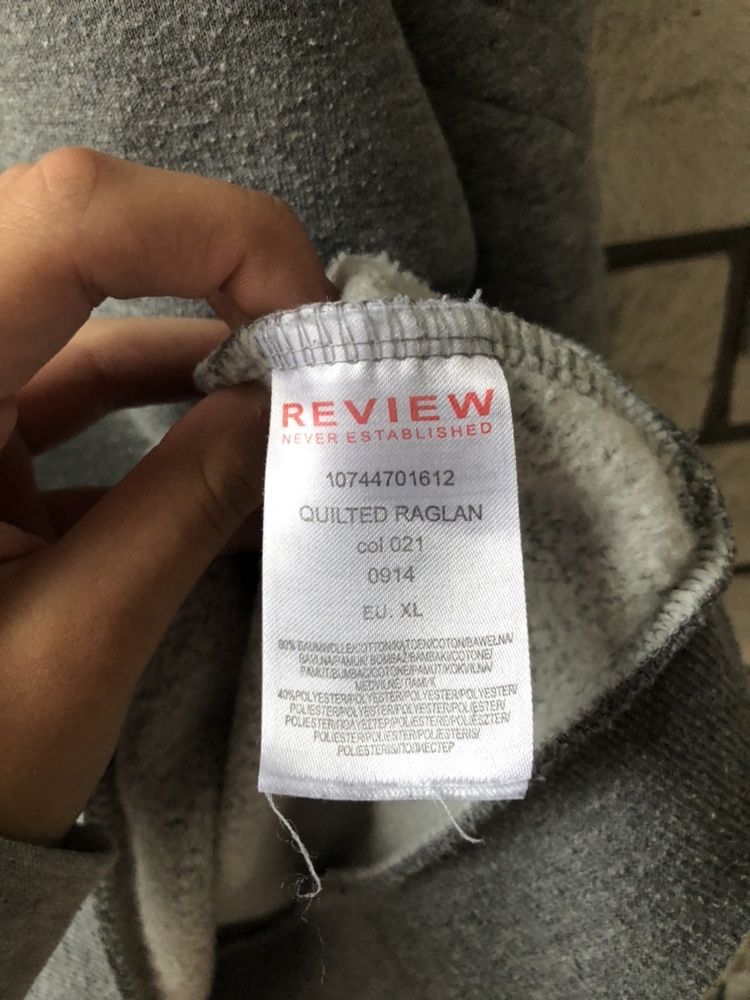 Ciepła bluza szara rozm. XL Review