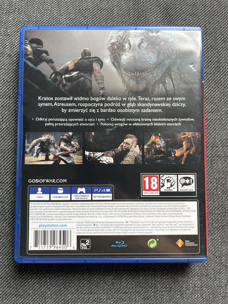 Gra God of War PS4