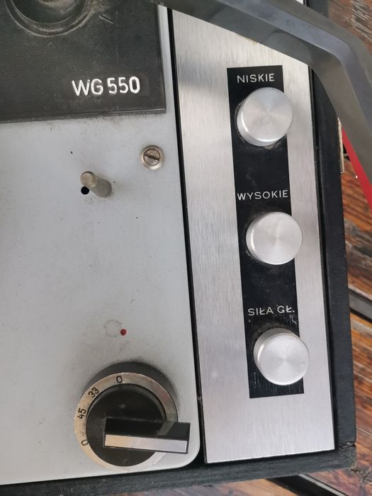 Gramofon Unitra Fonica WG550, okazja 200zl