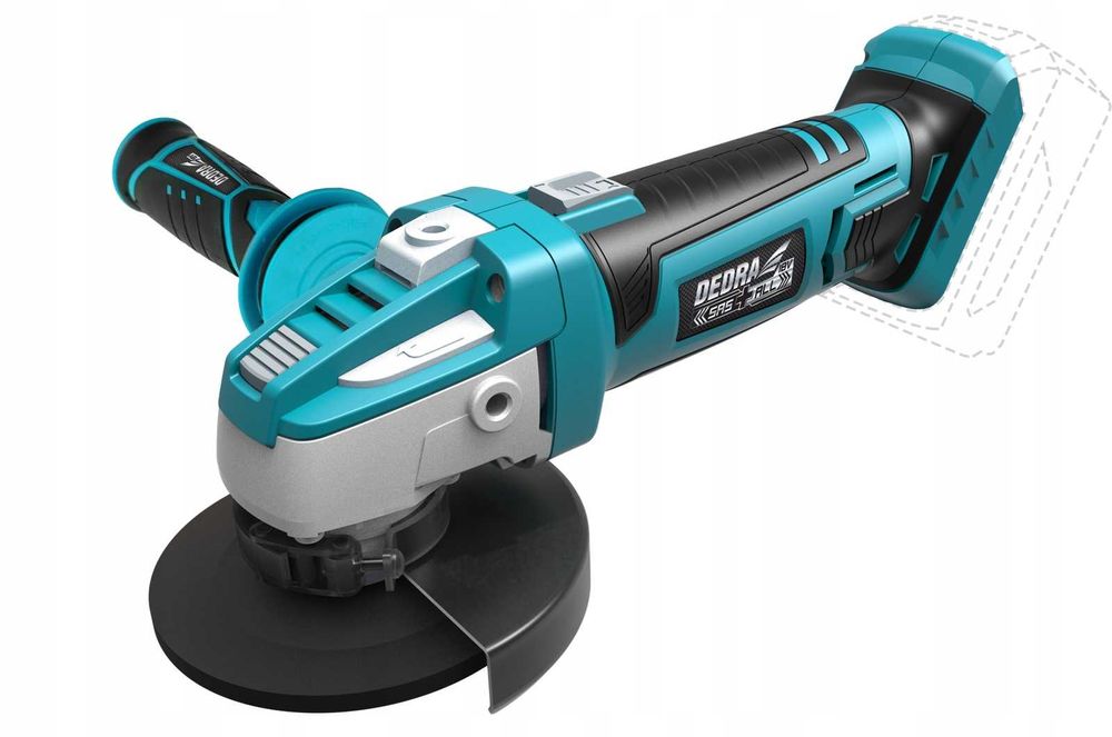 Szlifierka kątowa akumulatorowa 18V, DEDRA SAS+ALL DED7050