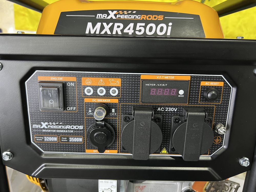 ТОП! Інверторний генератор 3.5кВт! MaXpeedingrods MXR 4500i