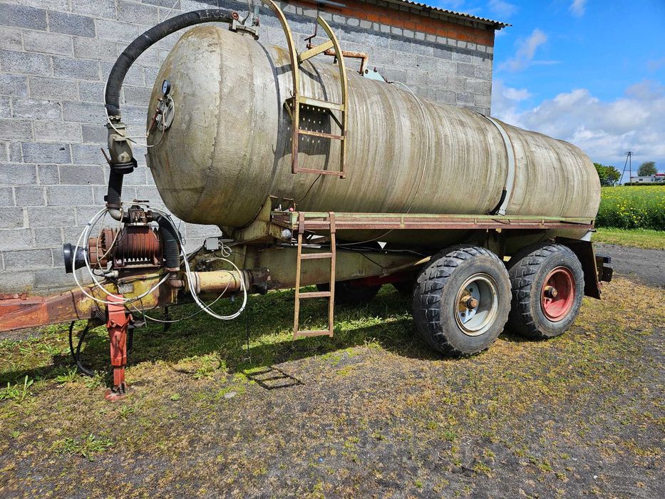 Beczka asenizacyjna HTS 10000,transport.