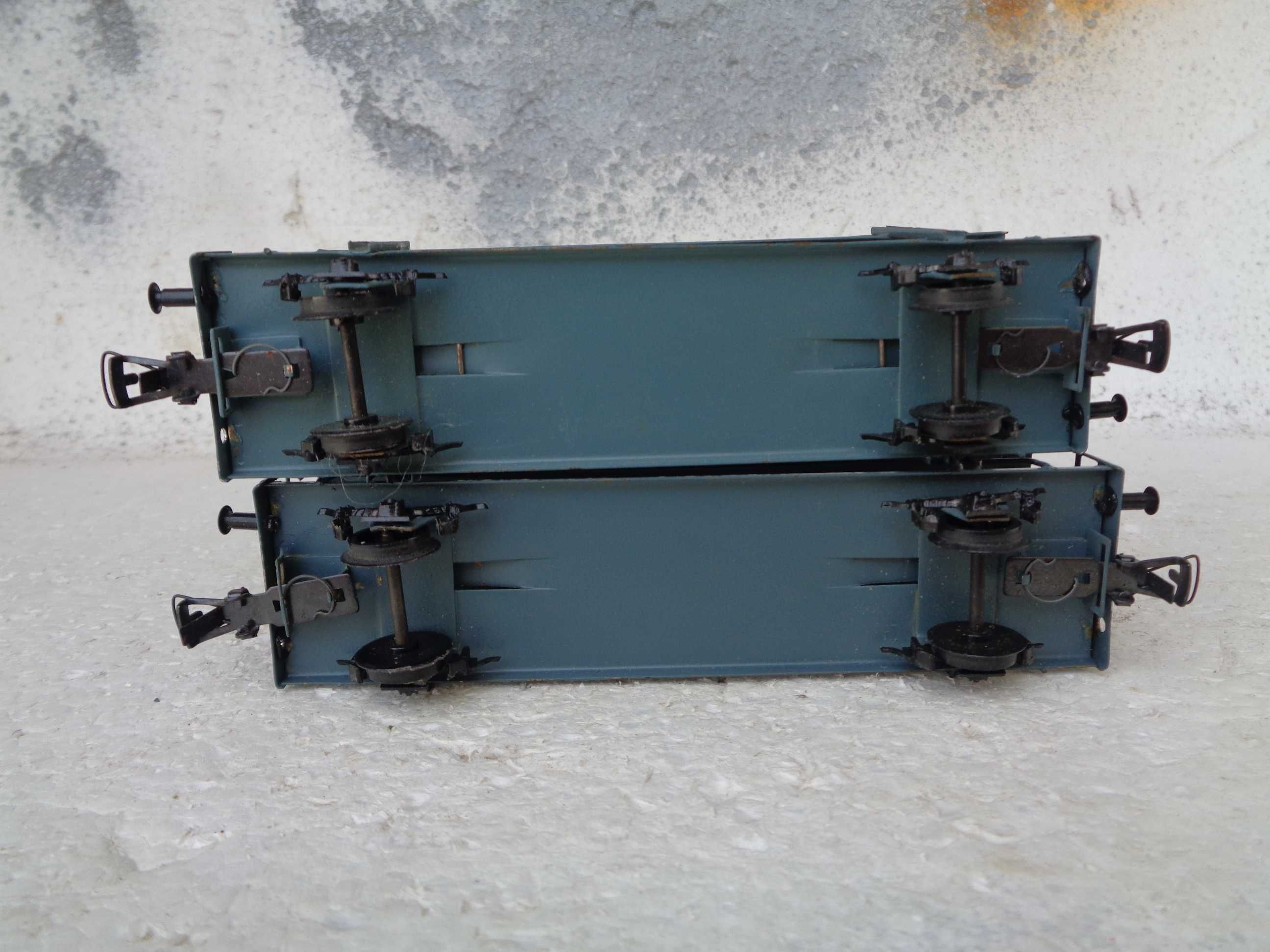 1:87 PIKO 2 porta automóveis em metal comboio