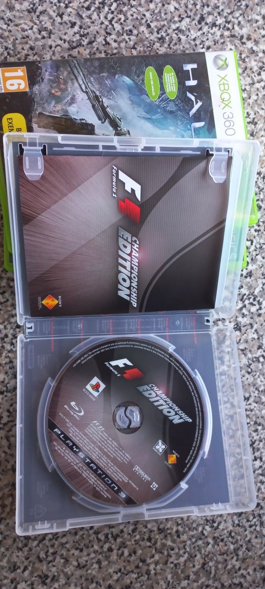 Halo 4/Call of duty 4 modern warfare/Formula one championship edition