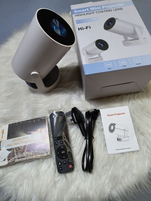 Mini Smart Projektor HY 300 pro wifi Bluetooth full HD