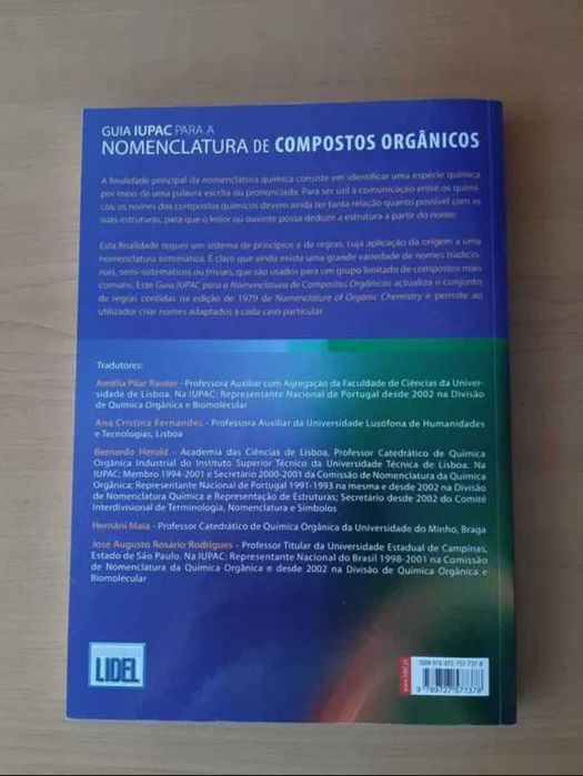 Livro Química Orgânica -  Nomenclatura de Compostos Orgânicos