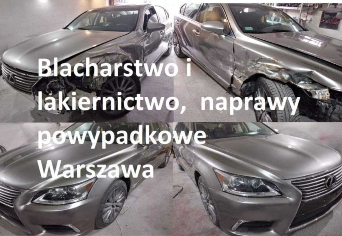 Blacharstwo lakiernictwo samochodowe