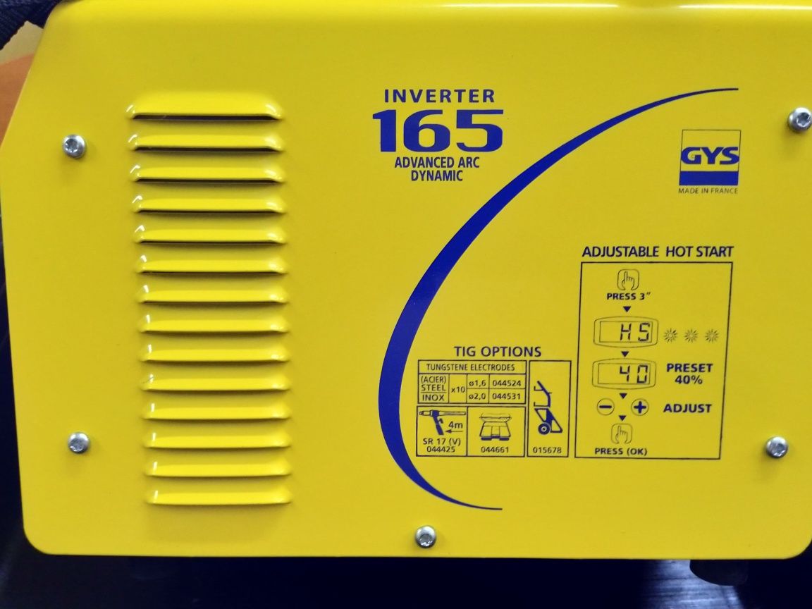 Spawarka inwertorowa GYS GYSMI 165 INVERTER