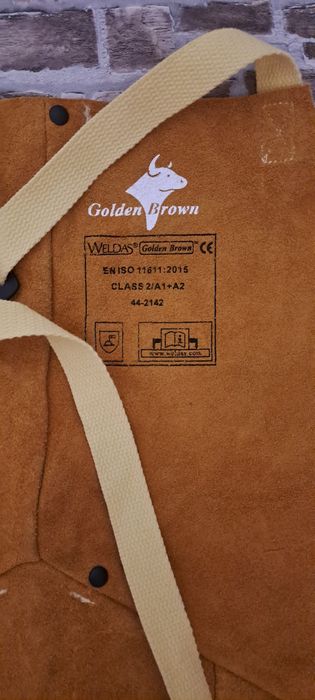 Фартух зварювальника WELDAS GOLDEN BROVN