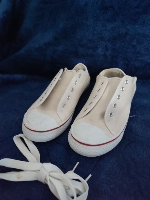 Białe trampki, tenisówki 36