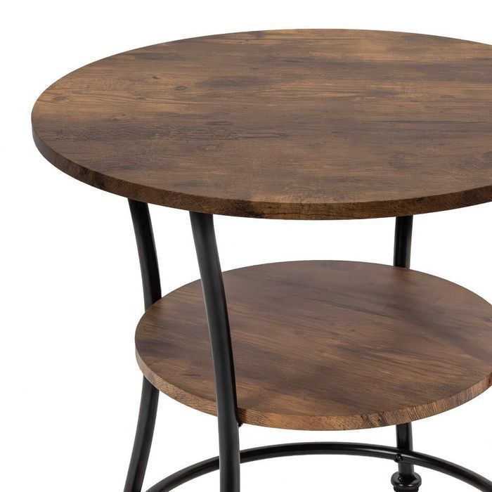 NOWY Okrągły Stolik Kawowy Ława Do Salonu Sypialni Loft Loftowy OKAZJA