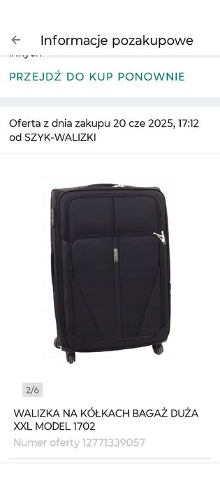 Walizka podróżna XXL