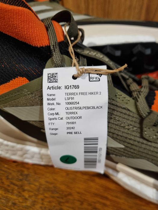 Nowe Buty Adidas Terrex Free Hiker 2 r. 42 2/3 Oryginał
