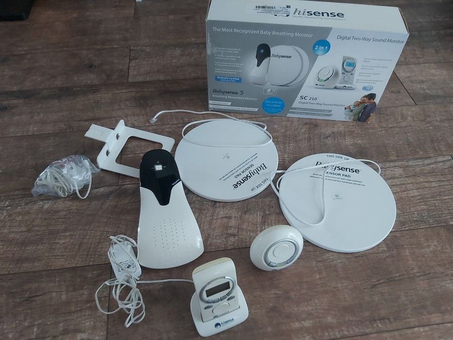 Hisense 2w1 Babysense Monitor oddechu + Niania Elektroniczna SC-210