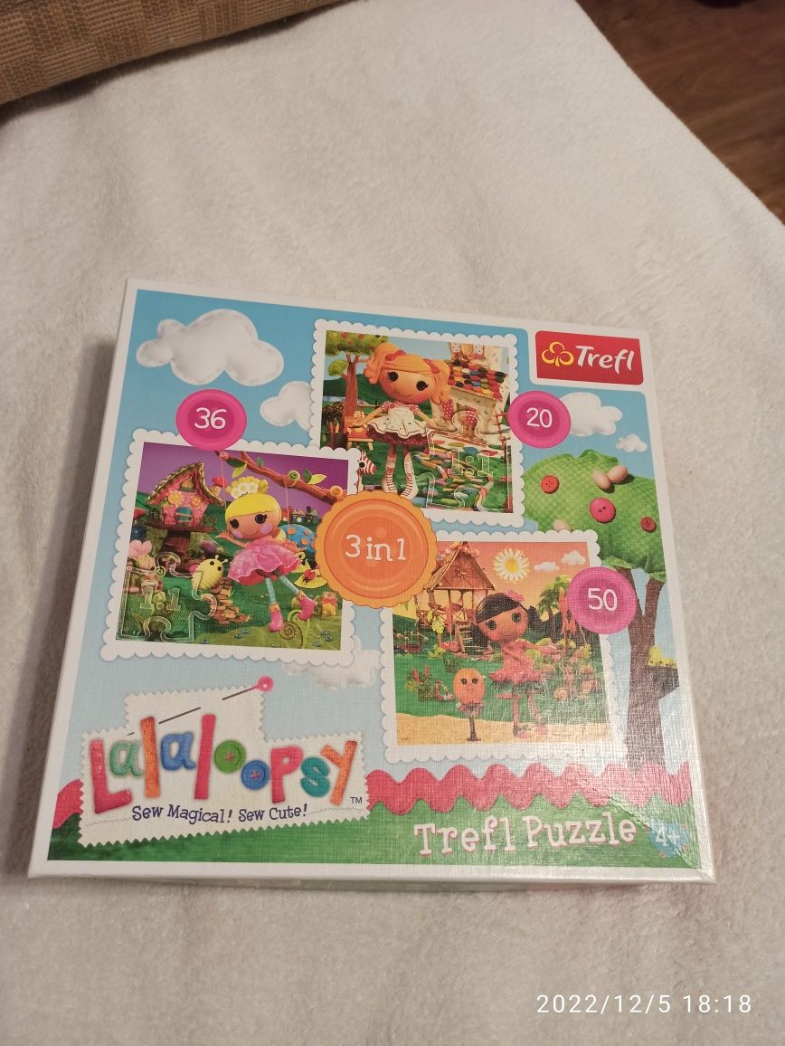 Puzzle Lalaloopsy 3w1 firmy Trefl