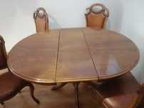 Mesa 4 cadeiras rusticas
