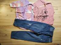 Zestaw 2 bluzy spodnie jeans Destination Sinsey 11-12lat rozmiar S 152