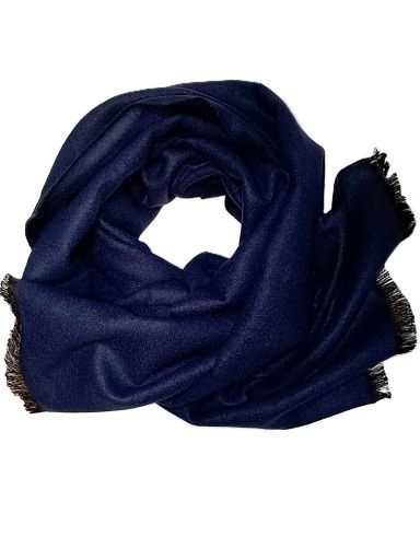 Szal damski granat noey