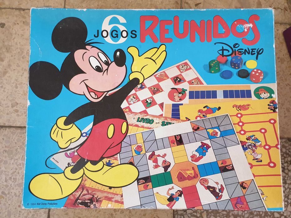 Jogos Reunidos da Majora Disney Versão Azul