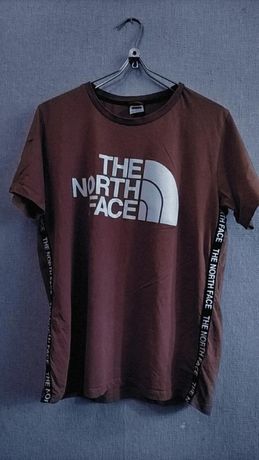 Оригінальна, Бордова футболка The north face