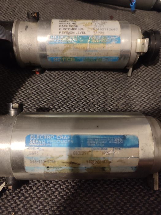 electro-craft e543 rmc-600 servo motor