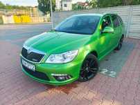 Skoda Octavia II FL RS 2.0TDI 170KM 2012R. RALLYE GREEN