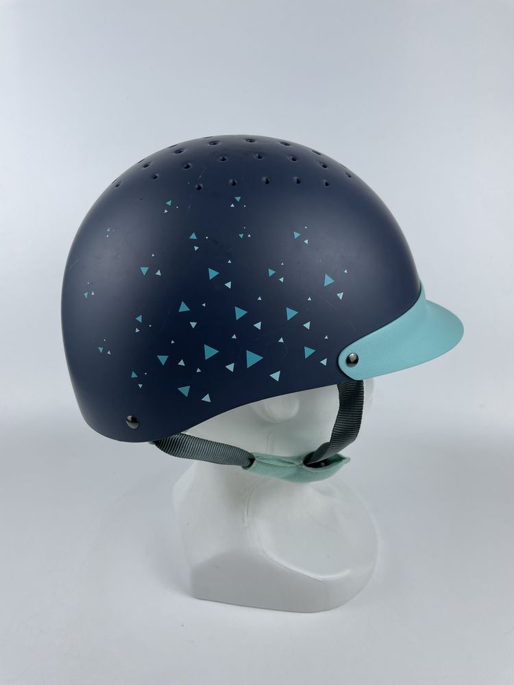 Kask Jeździecki 52 cm - 55 cm FOUGANZA /20C/