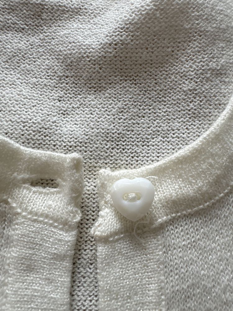 Bolerko sweterek sweter narzutka 110-122cm