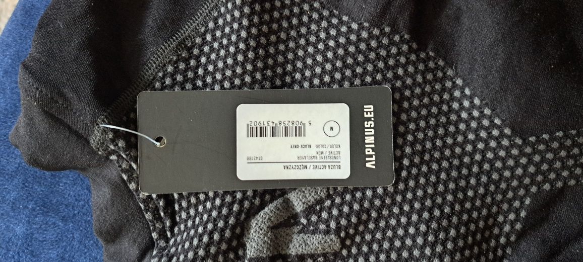 Bluza termoaktywna Alpinus Active Base Layer GT43189 męska termiczna