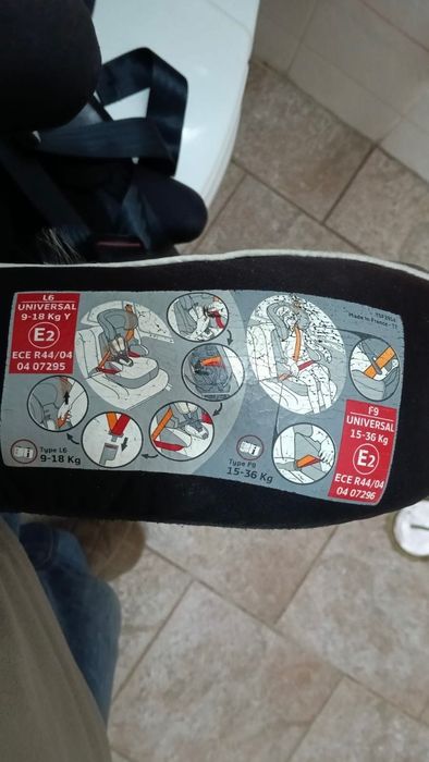 Cadeiras de criança auto