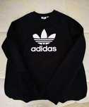 Sweatshirt Adidas Preta Nova