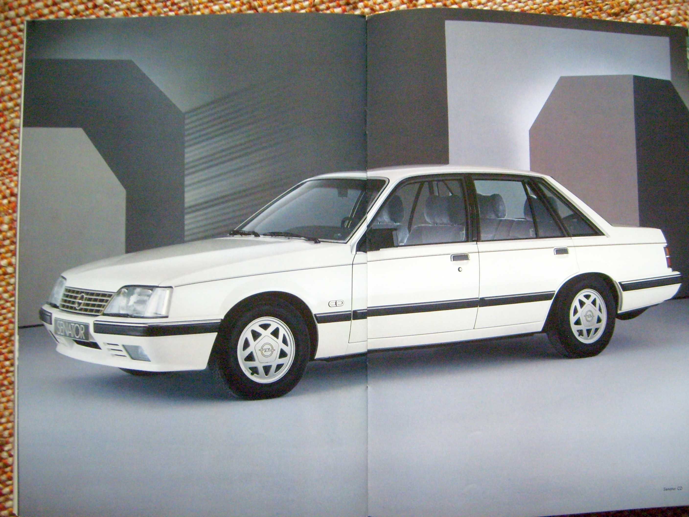 OPEL Senator A2 2.2i / 2.5i / 3.0i / 2.3 TD - 1984 * prospekt 36 str.