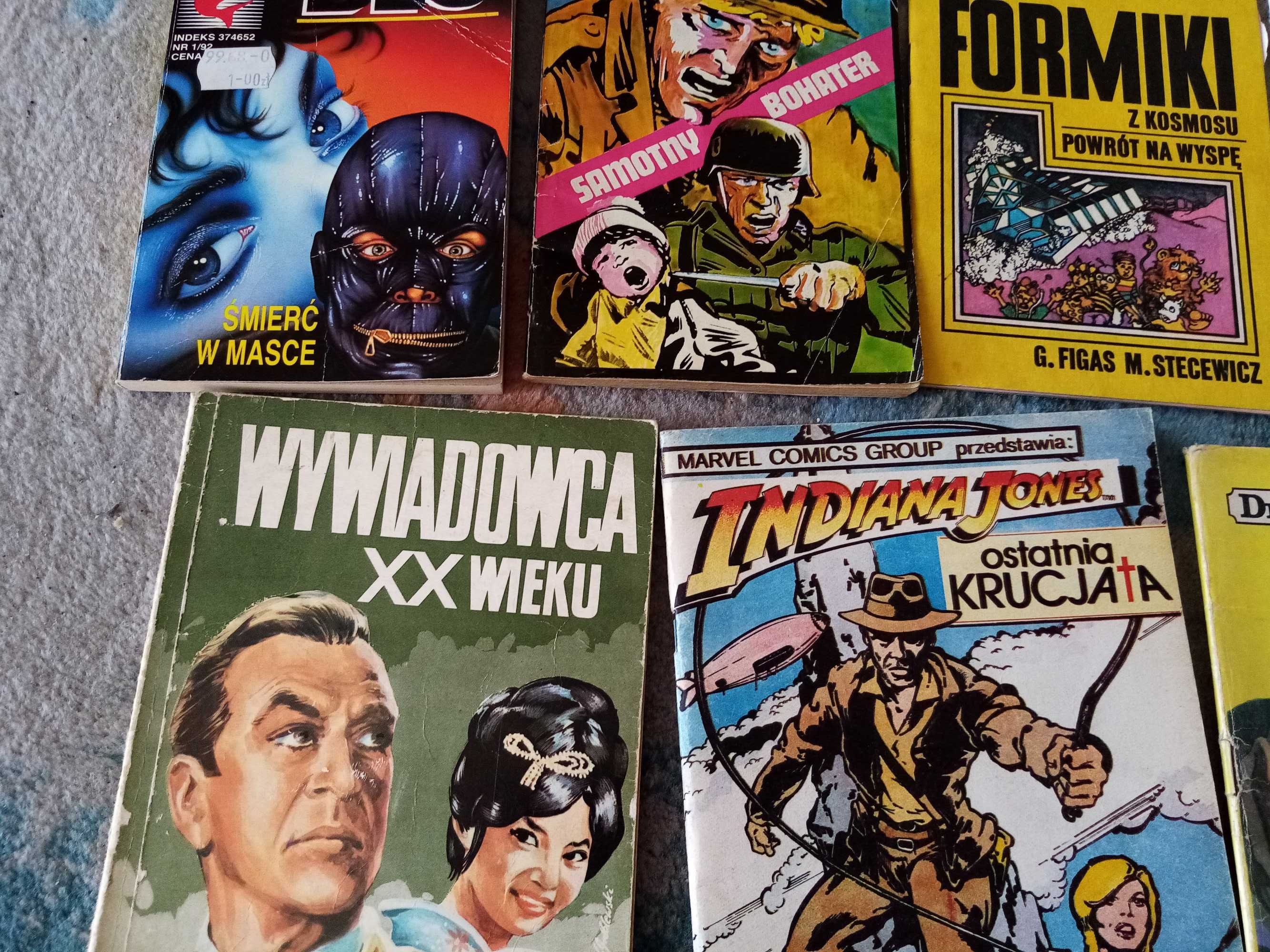 9 rzadkich komiksów lata 1990 niebieskie dzieci jekyll formiki itp