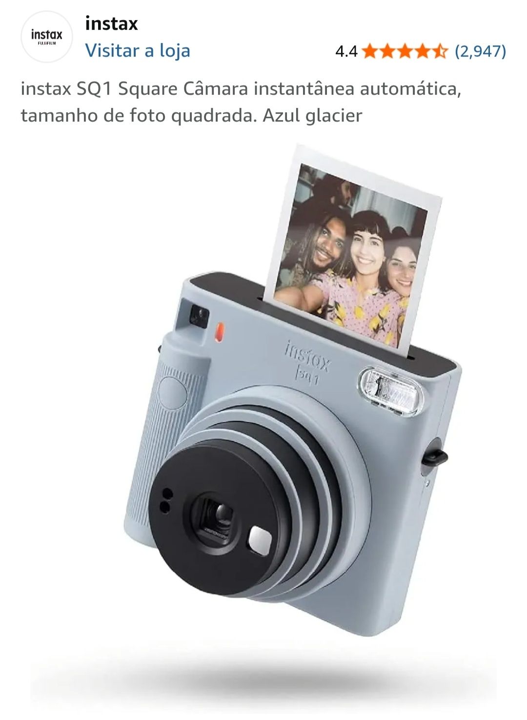 Fujifilm instant camera